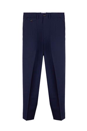 Pantalone in misto lana vergine blu navy BE ABLE | SAMMYTBCMBLUSCURO